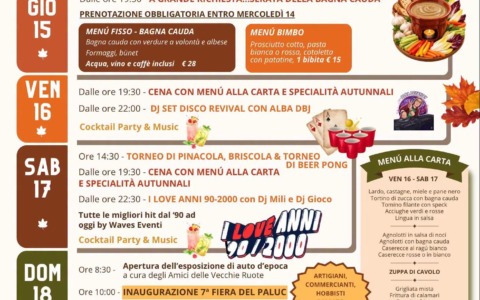 A Forno Canavese, la 7ª Fiera del Paluc