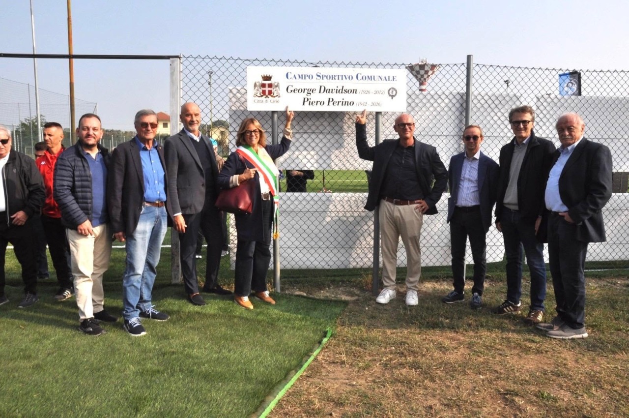 Il “Ciriè Calcio” ha inaugurato il campo di calcio sintetico in via Biaune