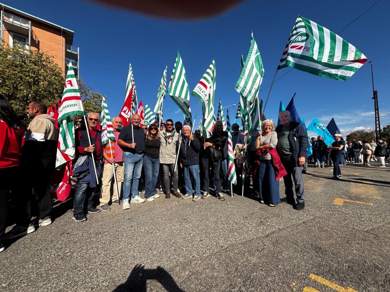 Metro 1 la Cisl Torino Canavese in piazza per il corteo “Uniti per la metro”